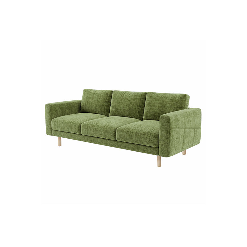 NORSBORG 3-Seat Sofa Cover-Chenille Cypress Green