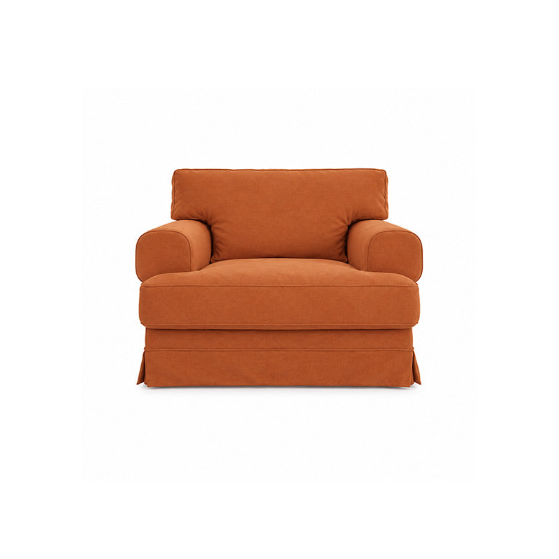 Ekeskog Armchair Cover-Microfiber Terra mauve