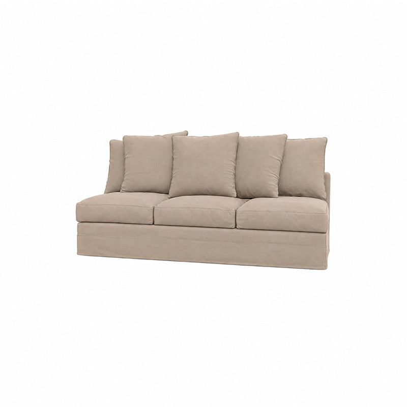 Gronlid 3 Seat Section Cover-Corduroy Mink taupe
