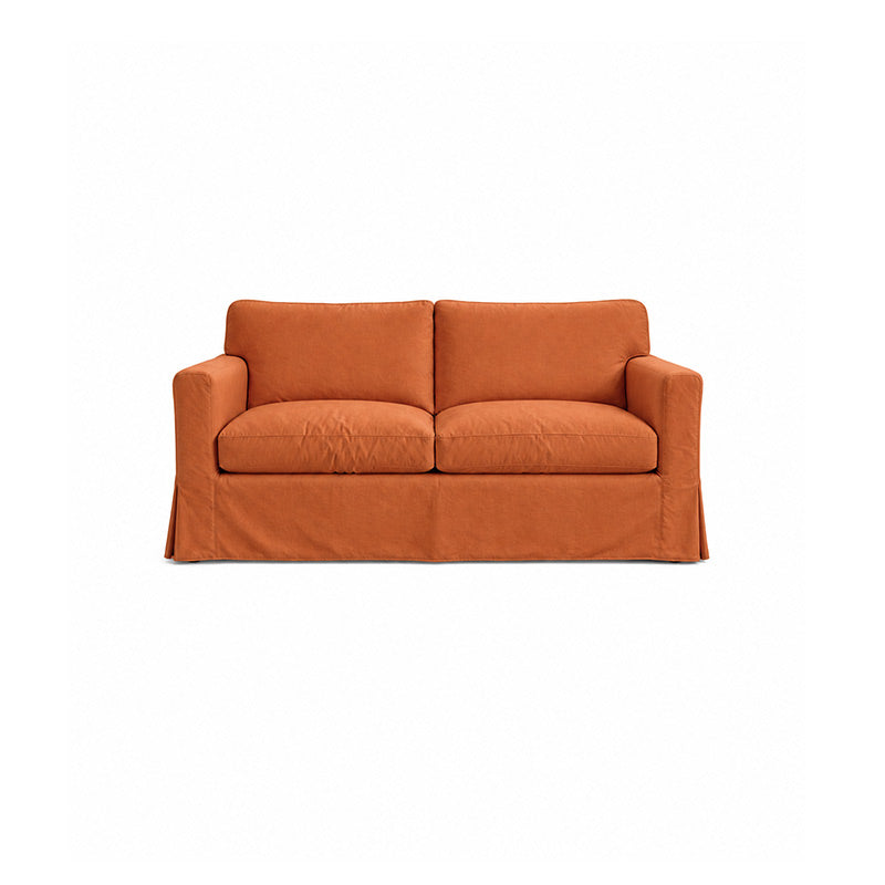 Sandby 2 Seater Sofa Cover-Chenille Terracotta