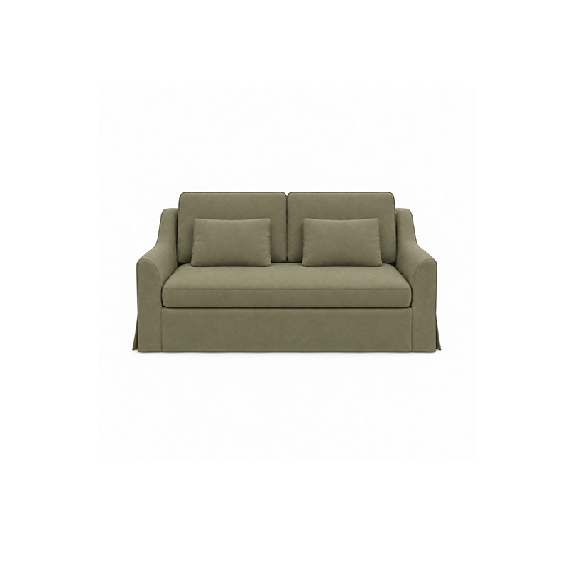 Färlöv 2 Seater Sofa Cover-Corduroy Olive