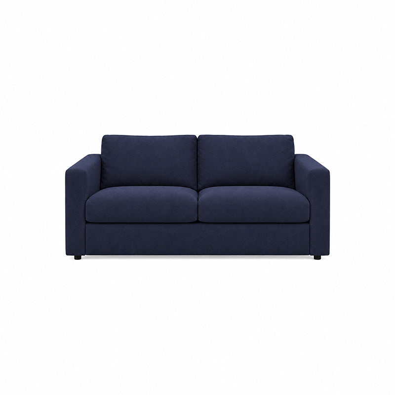 Finnala Loveseat Cover-Microfiber Navy blue