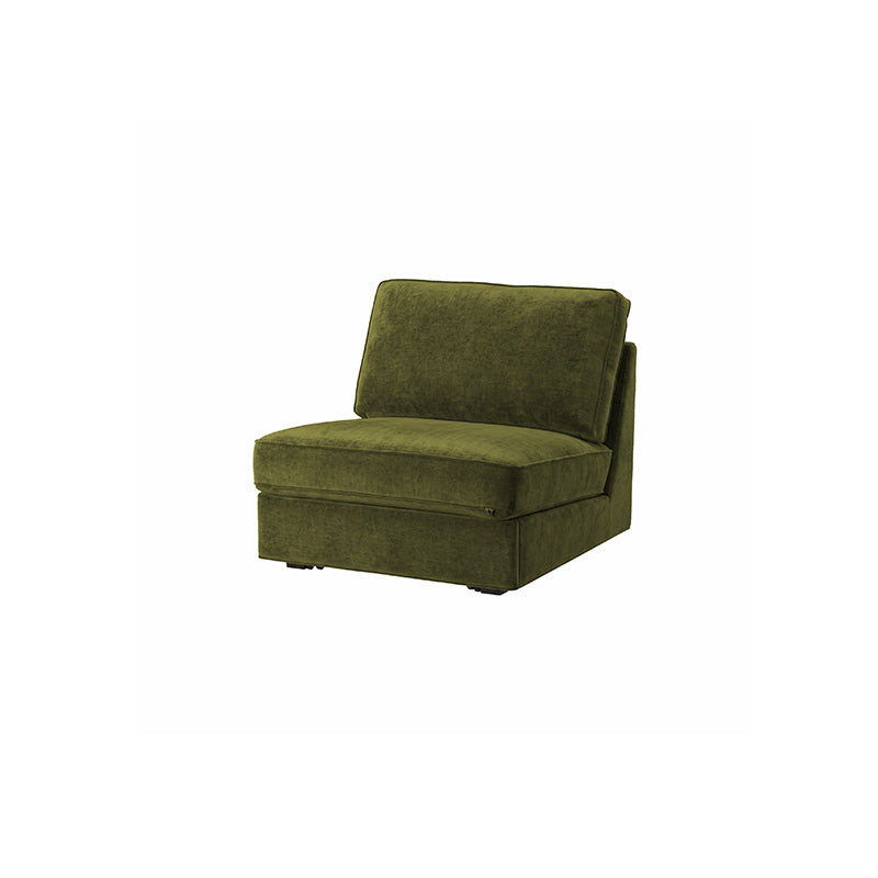 KIVIK Funda de sofá cama de 1 plaza - Chenilla musgo invernal