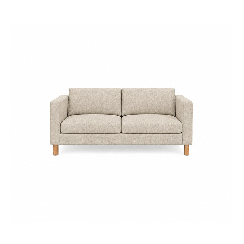 Karlstad 2 Seater Sofa Cover-Patterned Weave Cream