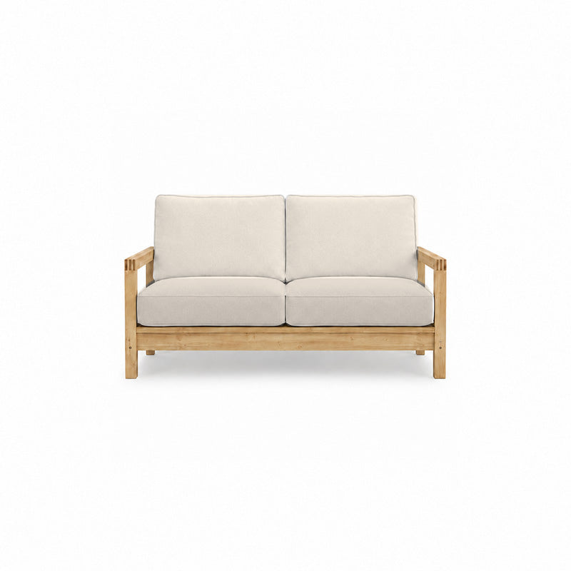 Lillberg 2 Seater Sofa Cover-Velvet beige
