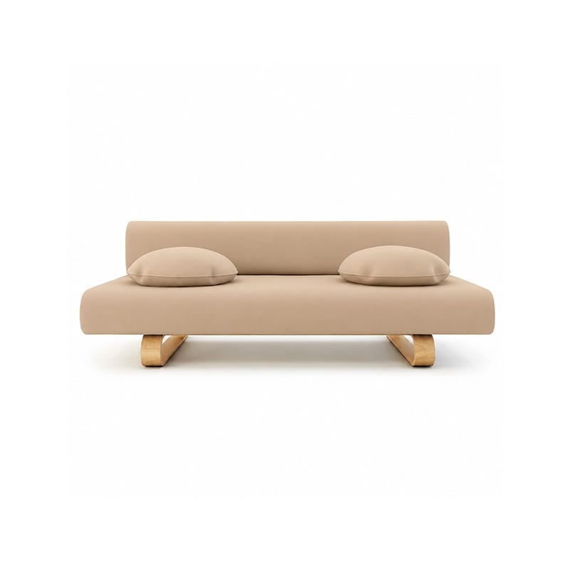 Allerum Sofa Bed Cover-Canvas Oatmeal