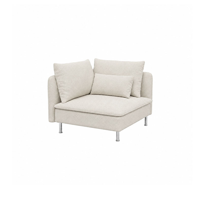 SODERHAMN Funda de sofá de esquina-Microfibra Camel