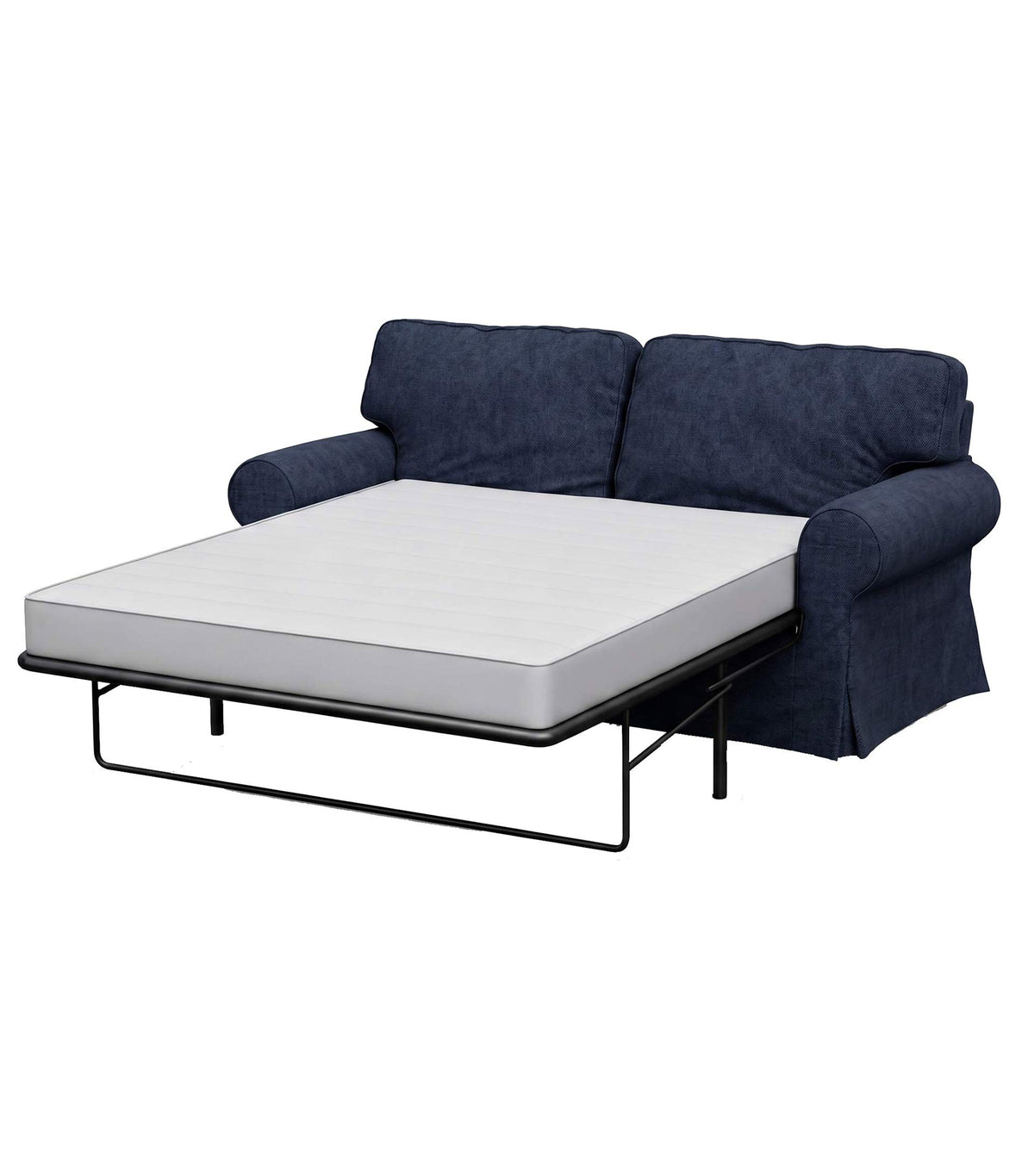 Funda de sofá cama de dos plazas Ektorp - Chenilla Midnight