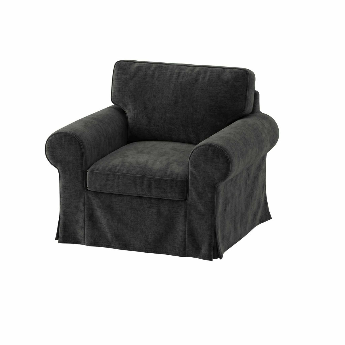 UPPLAND Armchair Cover-Chenille Graphite