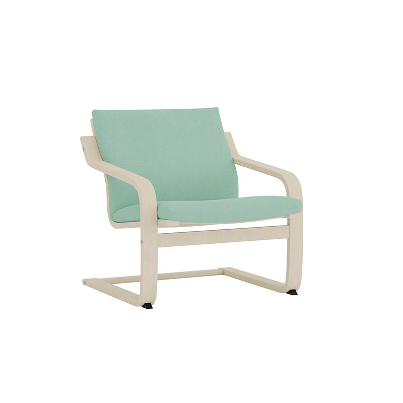 POÄNG Funda sillón respaldo bajo-Microfibra Menta
