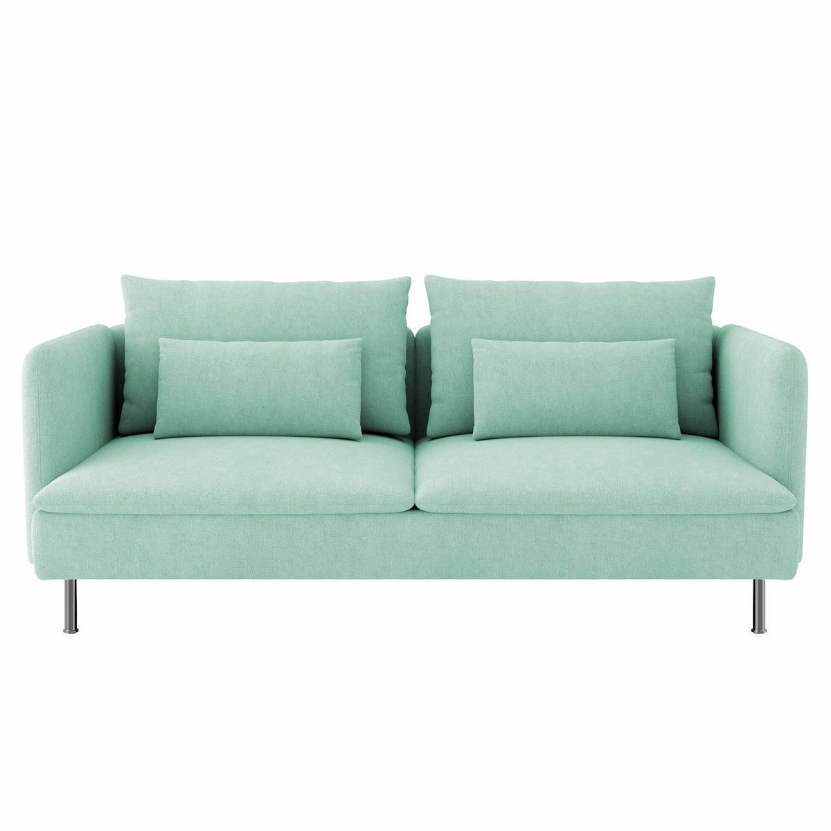 Funda de sofá de 3 plazas SODERHAMN - Microfibra Menta