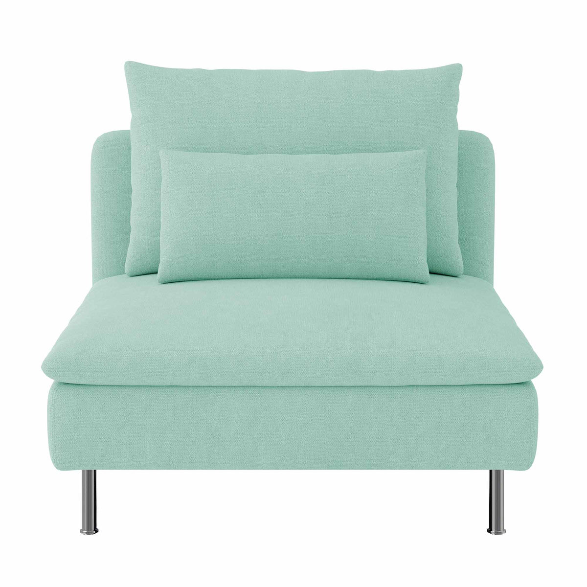 Funda de sofá seccional de 1 plaza SODERHAMN-Microfibra Menta