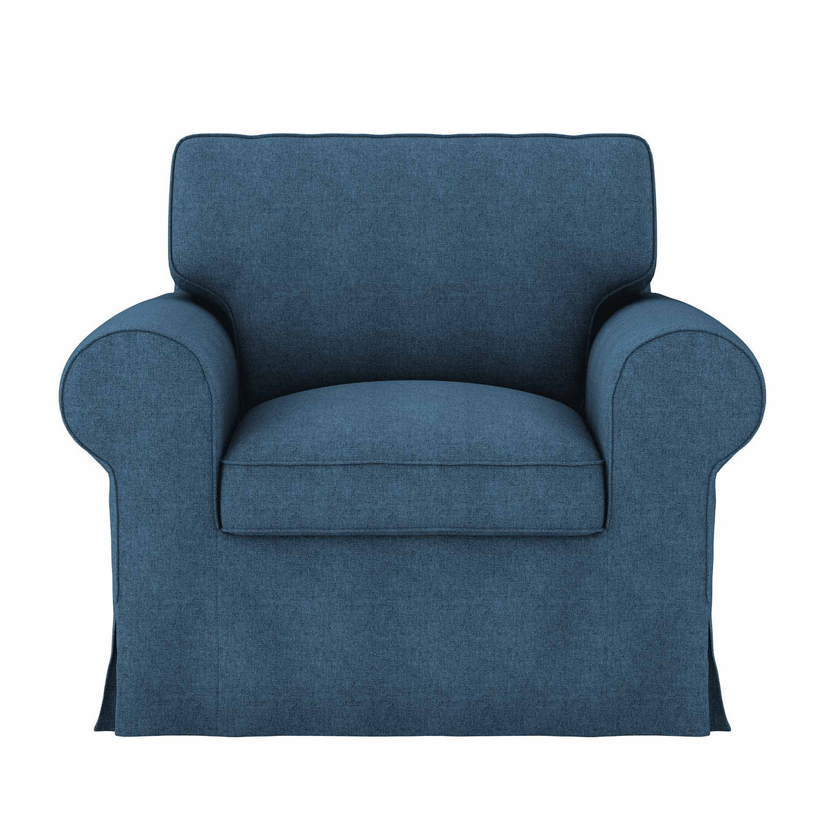 UPPLAND Armchair Cover-Structural Weave Powder blue