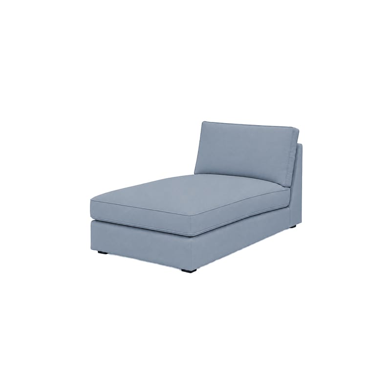 Funda KIVIK Chaise Longue - Microfibra Olivo