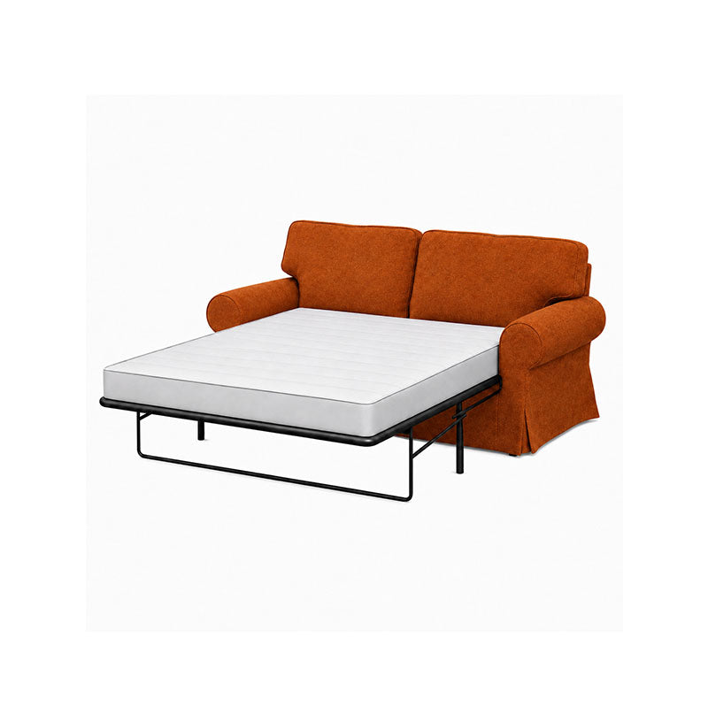 EKTORP 2-Seater Sofa Bed Cover-Microfiber Terra mauve