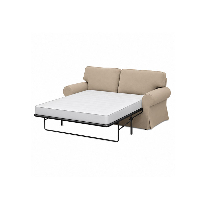 EKTORP 2-Seater Sofa Bed Cover-Canvas Oatmeal
