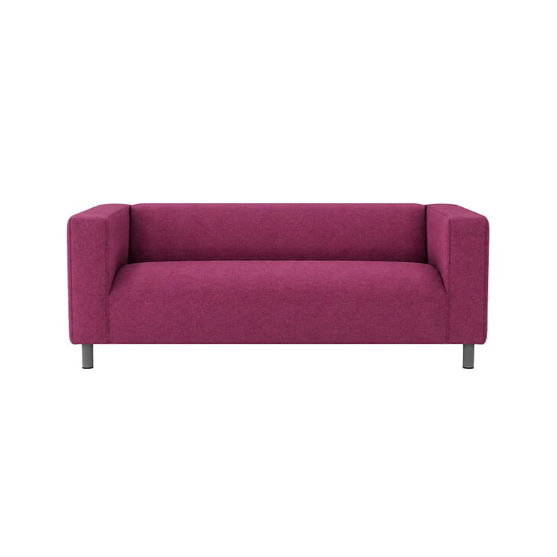 KLIPPAN Loveseat Cover-Canvas Berry plum
