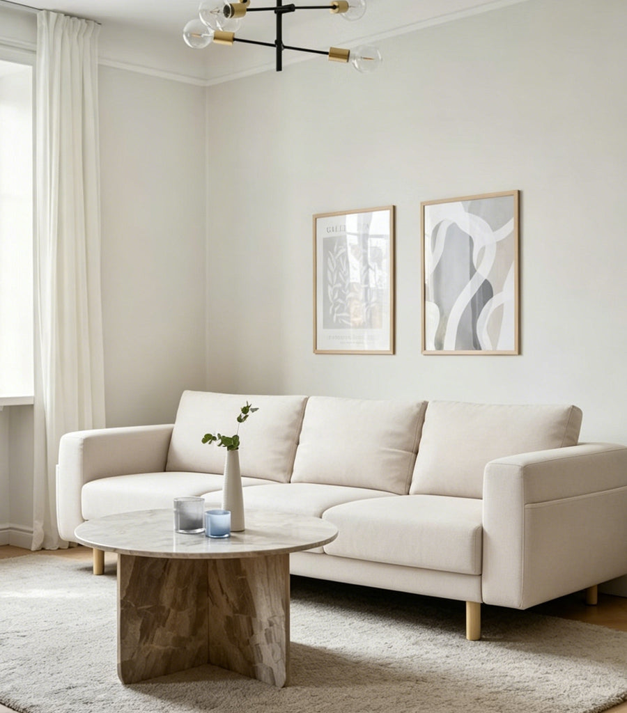 Custom-made to fit the IKEA Ektorp three-seater sofa