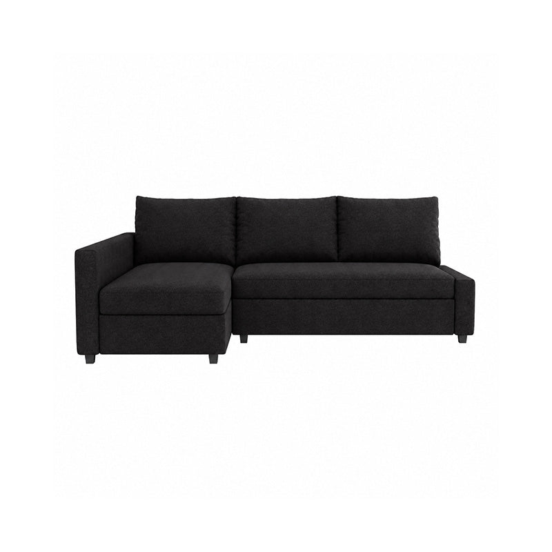 Funda para sofá cama FRIHETEN con chaise longue izquierda - Microfibra Menta