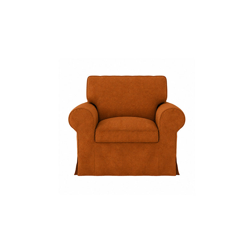 UPPLAND Armchair Cover-Microfiber Terra mauve