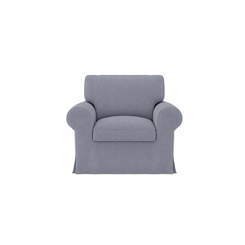 EKTORP chair Cover-Corduroy Gray
