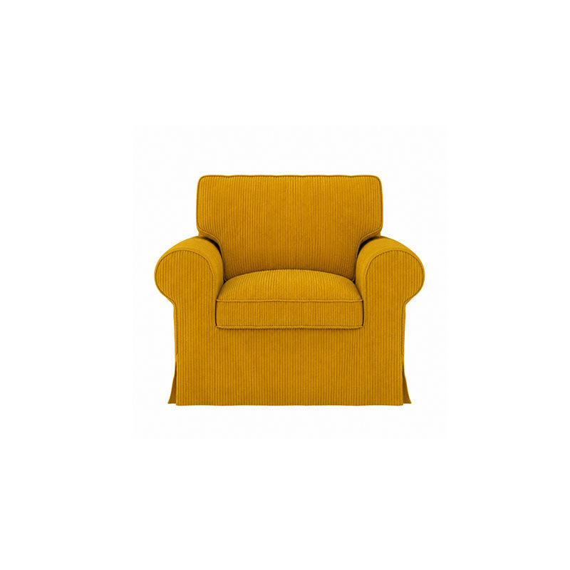 EKTORP chair Cover-Corduroy Mustard