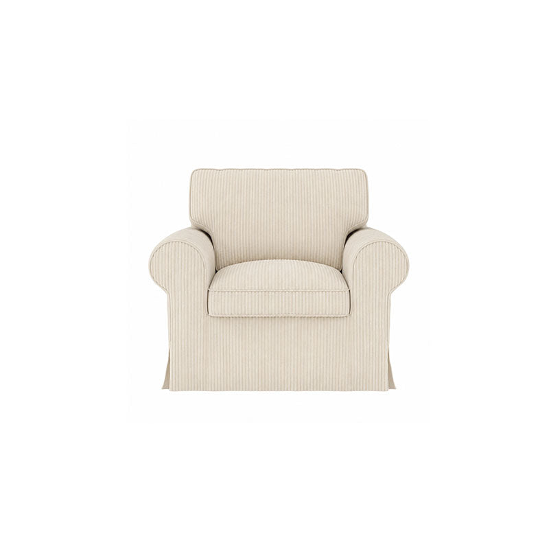 EKTORP chair Cover-Corduroy Cream
