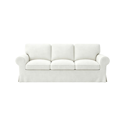 UPPLAND 3-Seat Sofa Cover-Canvas Ivory