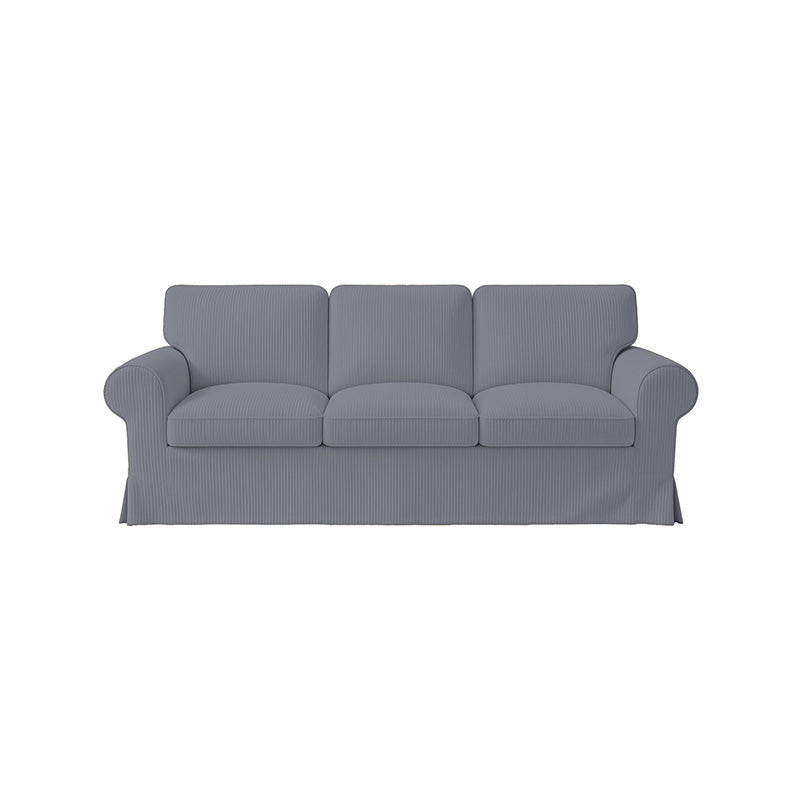 EKTORP 3-Seater Sofa Cover-Corduroy Gray
