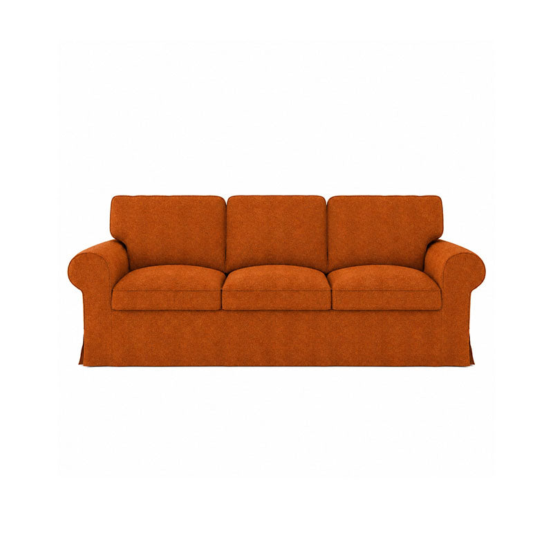 UPPLAND 3-Seat Sofa Cover-Microfiber Terra mauve