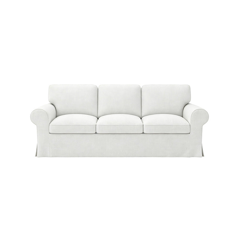 UPPLAND 3-Seat Sofa Cover-Canvas Pure white