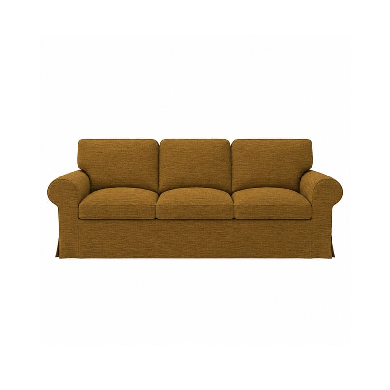 UPPLAND 3-Seat Sofa Cover-Patterned Weave  Antique Gold