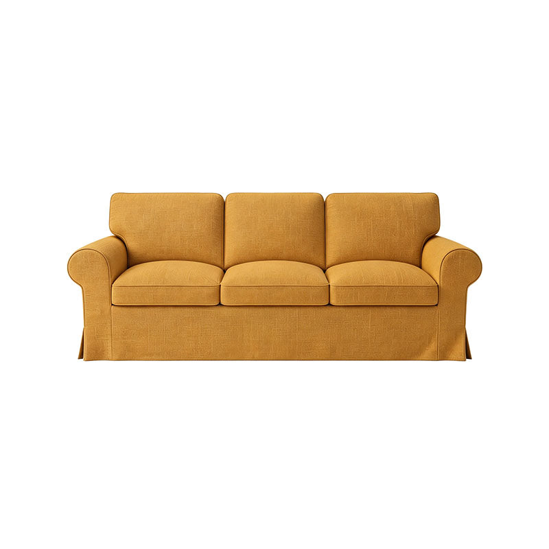 EKTORP 3-Seater Sofa Cover-Canvas Mango