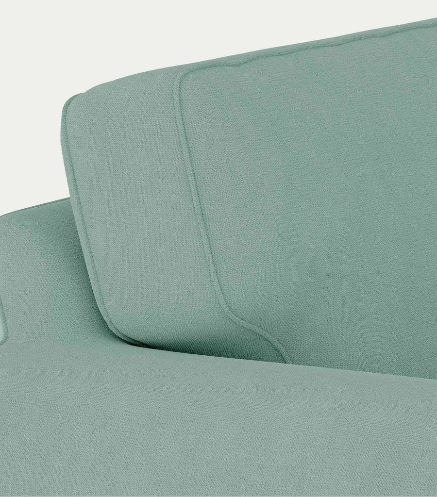 Funda de sofá cama EKTORP de 2 plazas - Microfibra Menta