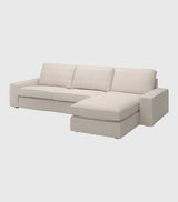 KIVIK 4-Seat Sofa Cover Set with Chaise