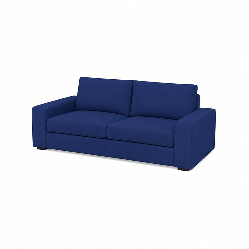 KIVIK 3-Seat Sofa Cover-Canvas Deep blue