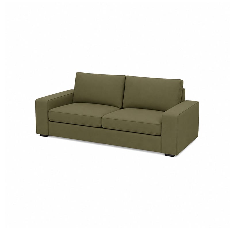 KIVIK 3-Seat Sofa Cover-Corduroy Olive