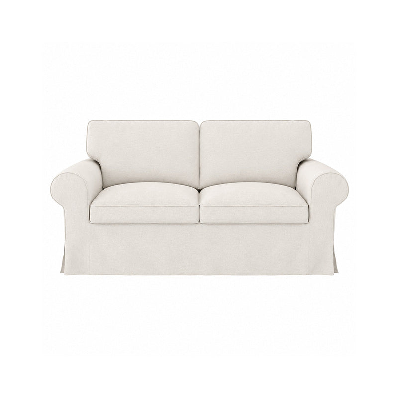 EKTORP Loveseat Cover-Microfiber Beige