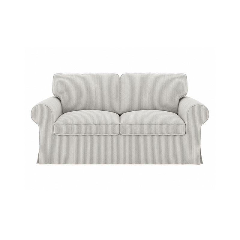 UPPLAND Loveseat Cover-Corduroy Mink taupe