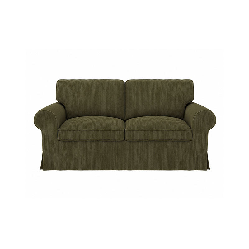 UPPLAND Loveseat Cover-Corduroy Olive