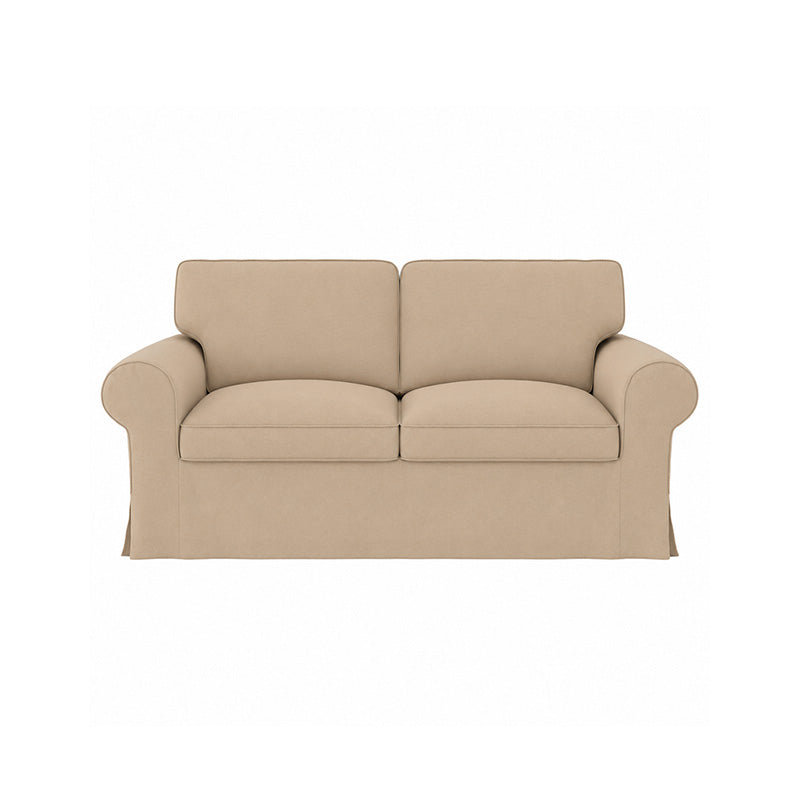 EKTORP Loveseat Cover-Canvas Oatmeal