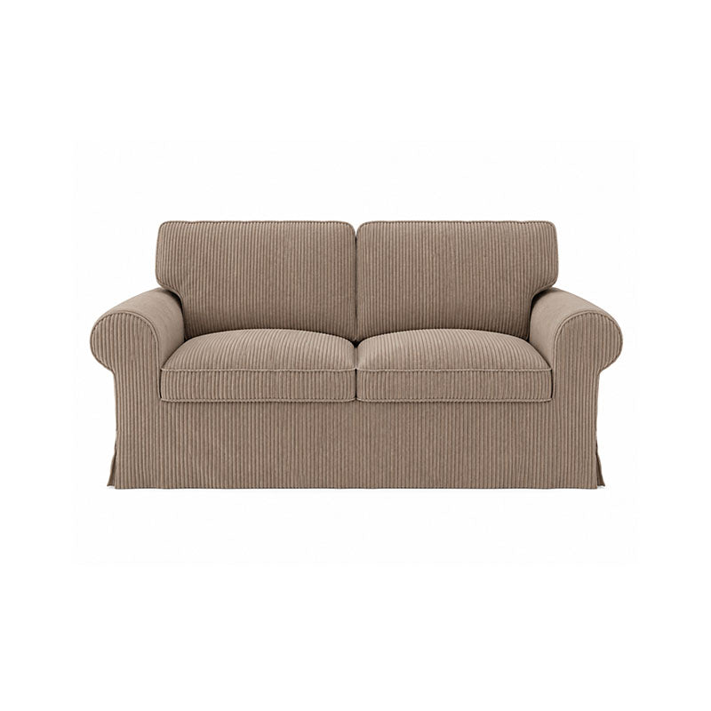 EKTORP Loveseat Cover-Corduroy Latte