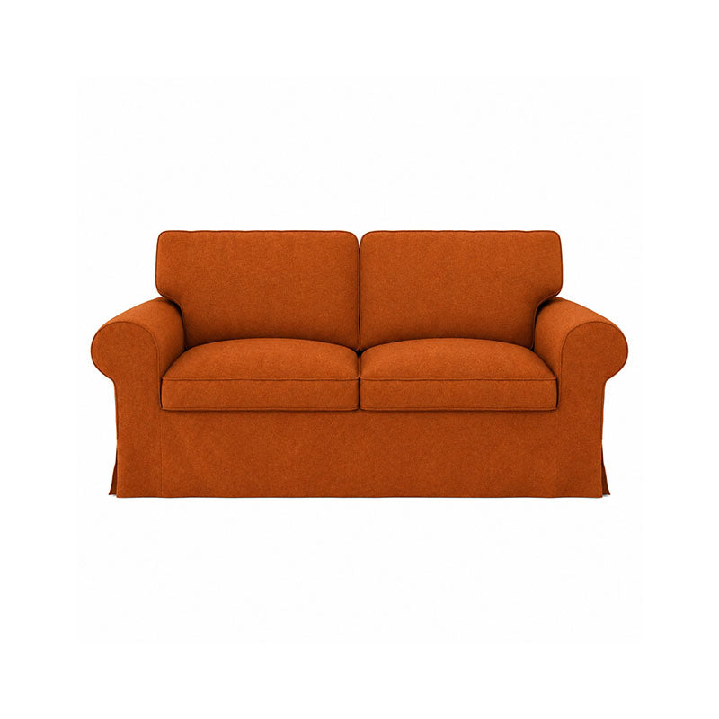 EKTORP Loveseat Cover-Microfiber Terra mauve