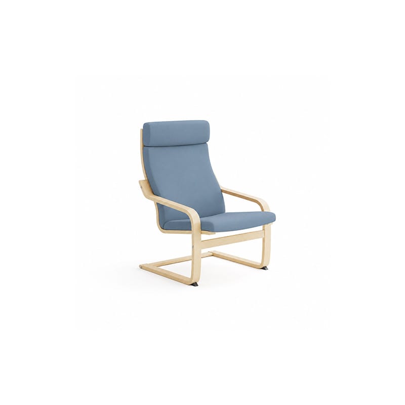 POANG armchair cover 1-Corduroy Gray