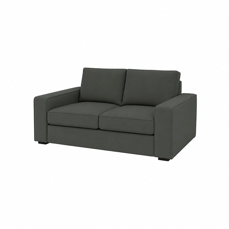 KIVIK Loveseat Cover-Canvas Charcoal