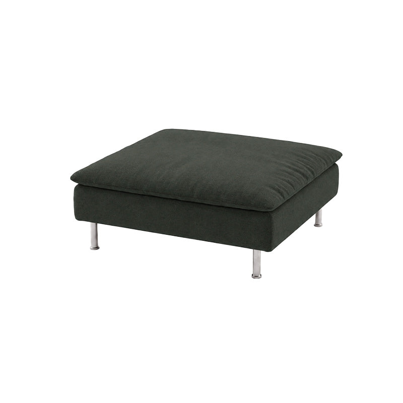 SODERHAMN Footstool Cover-Canvas Charcoal