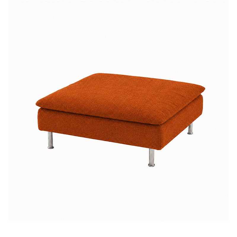 SODERHAMN Footstool Cover-Microfiber Terra mauve