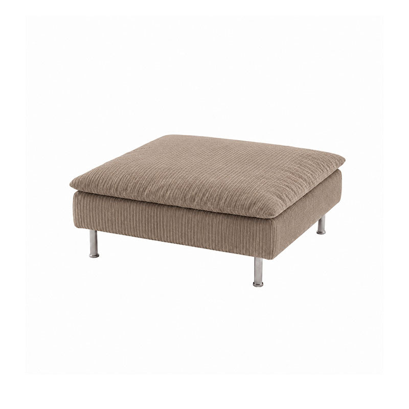 SODERHAMN Footstool Cover-Corduroy Latte