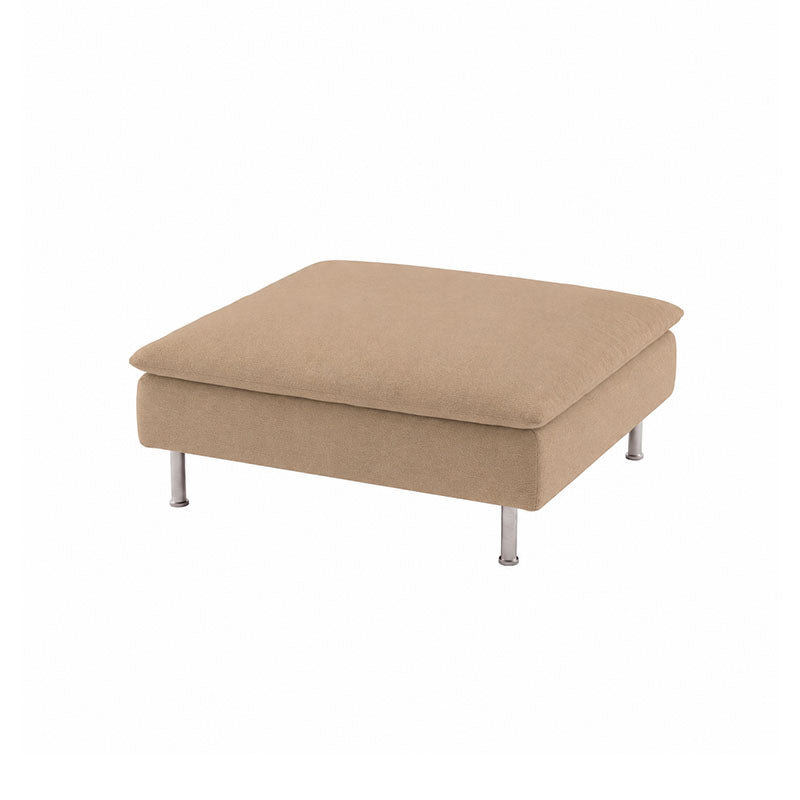 SODERHAMN Footstool Cover-Canvas Oatmeal