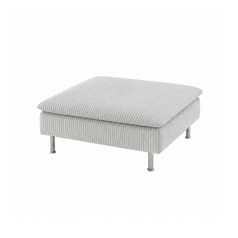SODERHAMN Footstool Cover-Corduroy Mink taupe